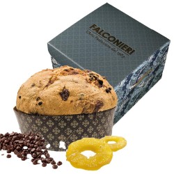 Panettone ananas e cioccolato confezione regalo