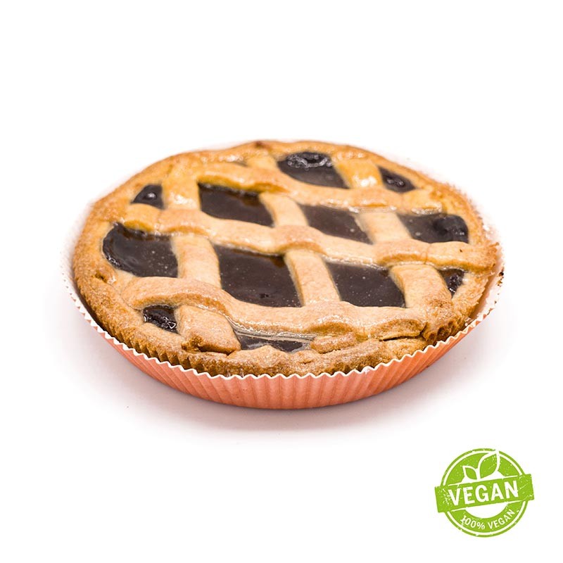 Torta Crostata al cioccolato vegana